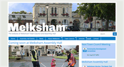 Desktop Screenshot of melkshamtown.co.uk