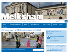 Tablet Screenshot of melkshamtown.co.uk